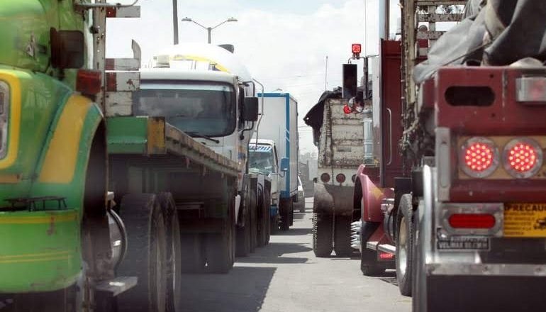 Más de $4 billones en 2024 han perdido transportadores por bloqueo en carreteras
