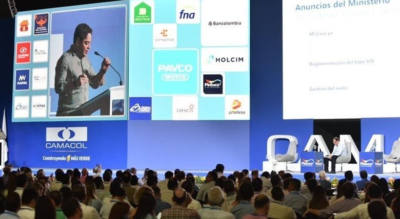 Camacol en su Congreso reiteró la disposición a trabajar con el Gobierno para construir el camino hacia la reactivación y el desarrollo del sector