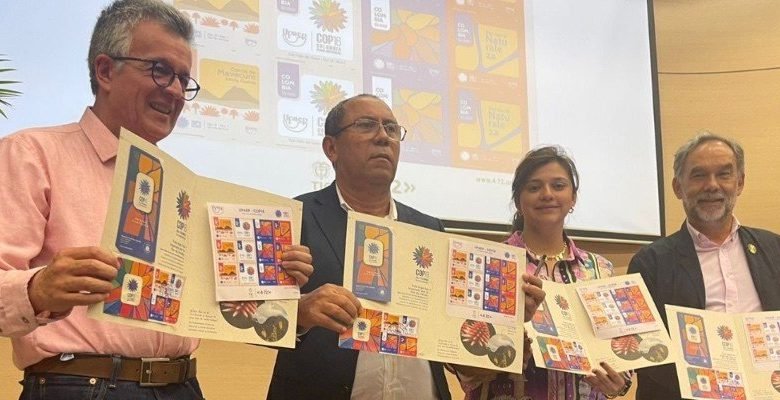 Colombia lanza estampillas en conmemoración de la COP16