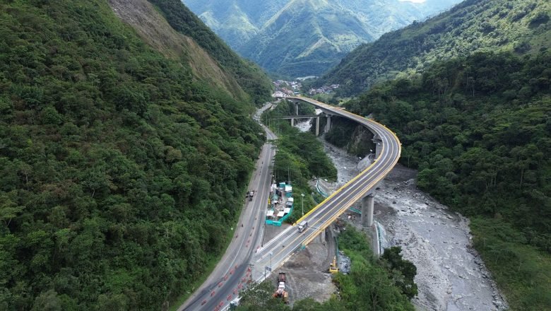 A finales de enero de 2025 entrará en servicio el viaducto del km 58 en el corredor Bogotá–Villavicencio