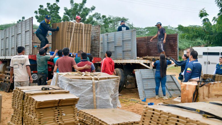 Alta Guajira ya tiene hospital de campaña que atenderá a población afectada por sequías