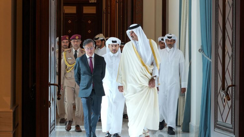 Presidente Petro y Emir de Qatar anuncian nueva ruta aérea Bogotá–Doha para fortalecer turismo y negocios bilaterales
