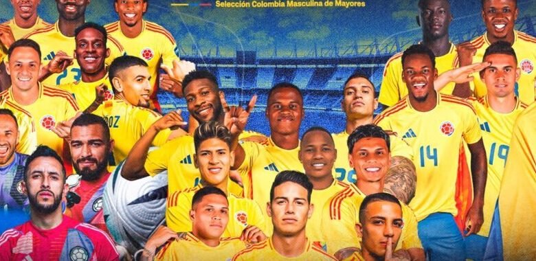 Lista nómina de Colombia para enfrentar a Brasil y Paraguay por Eliminatorias