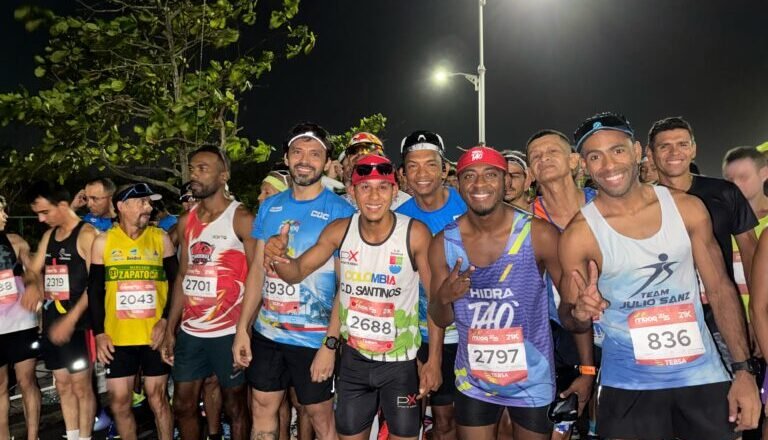 Dickson Kimeli y Kellys Arias triunfaron en Maratón de Barranquilla.