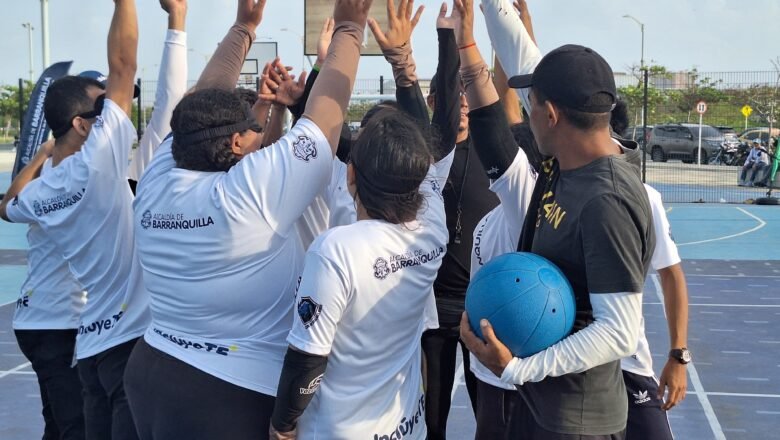 Barranquilla se la juega por la inclusión: el goalball, deporte paralímpico