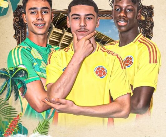 Colombia ante Paraguay en Suramericano Sub17 en Montería