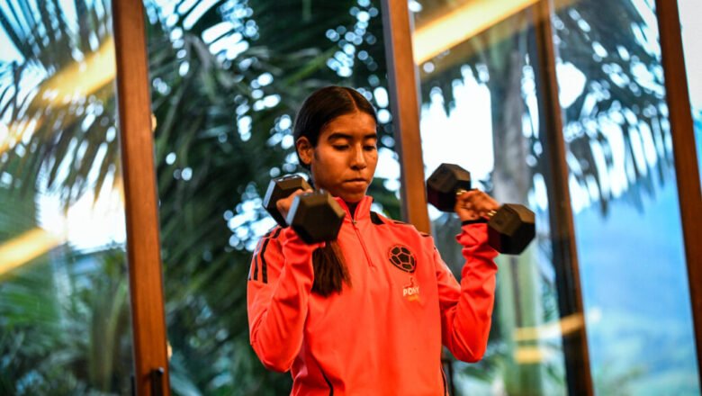 Selección Colombia Femenina Sub-17 ante Paraguay