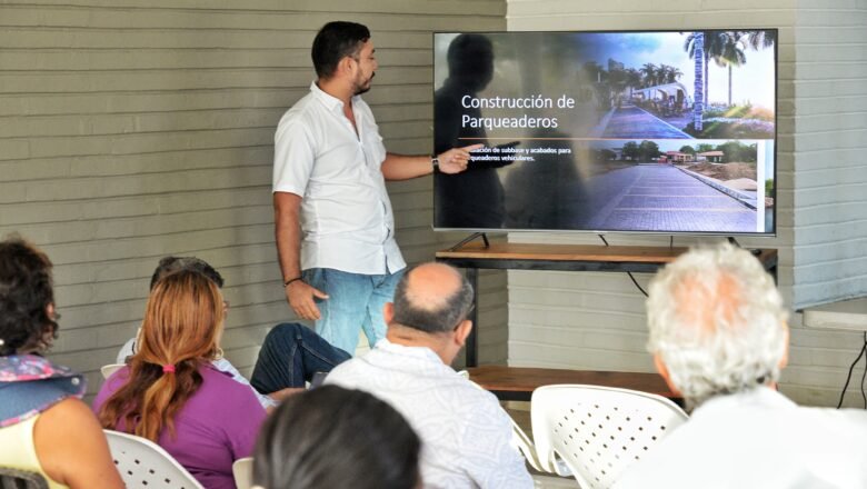 Alcaldía de Cartagena socializa detalles del megaproyecto Malecón del Mar con comunidad de Marbella
