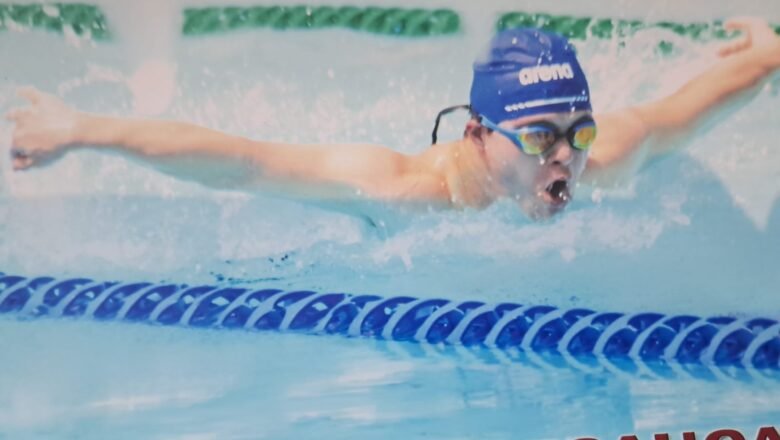 Federico Pascali, récord nacional de 50 metros mariposa y la ilusión de una medalla Paraolímpica en natación