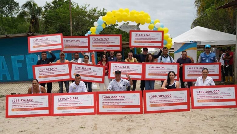 $9.840 millones para proyectos productivos de firmantes de paz en 10 departamentos