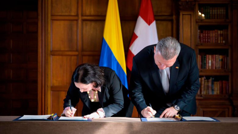 Colombia y Suiza oficializan la preservación internacional del archivo de la Comisión de la Verdad