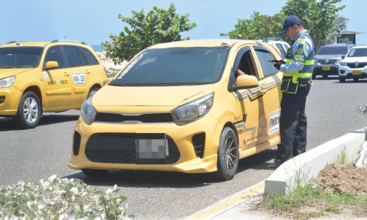 Esta es la nueva rotación de pico y placa para taxis en Cartagena durante el mes de agosto
