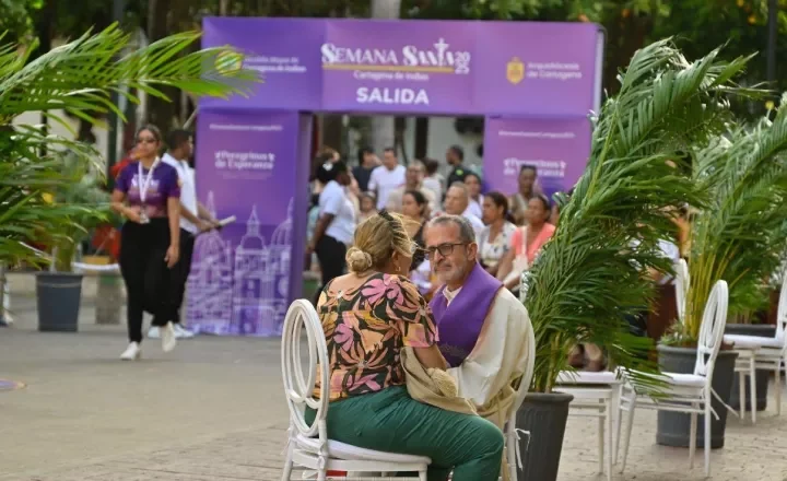 En Cartagena, gran Confesatón este Miércoles Santo