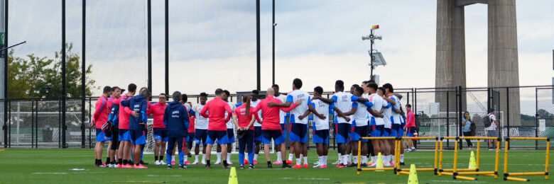 Colombia mayores entrena en Filadelfia, Estados Unidos para amistosos