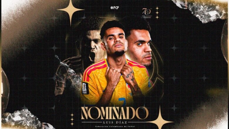 Luis Díaz nominado al Balón de Oro de la revista France Football